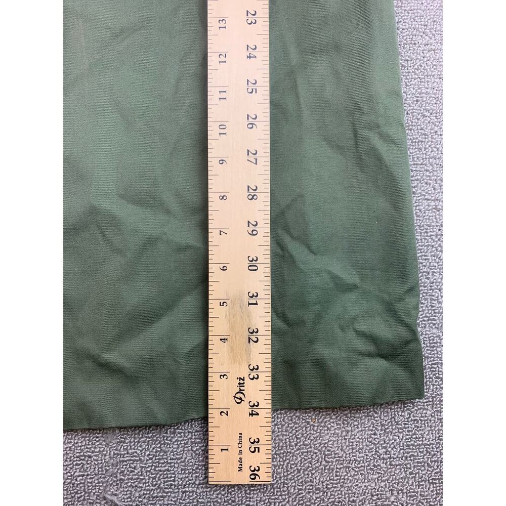 Sandro Paris Women's 36 Belted‎ Green Trench Coat 100% Cotton - Picture 8 of 10